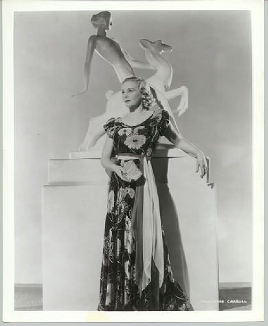 [The lovely Madeleine Carroll]